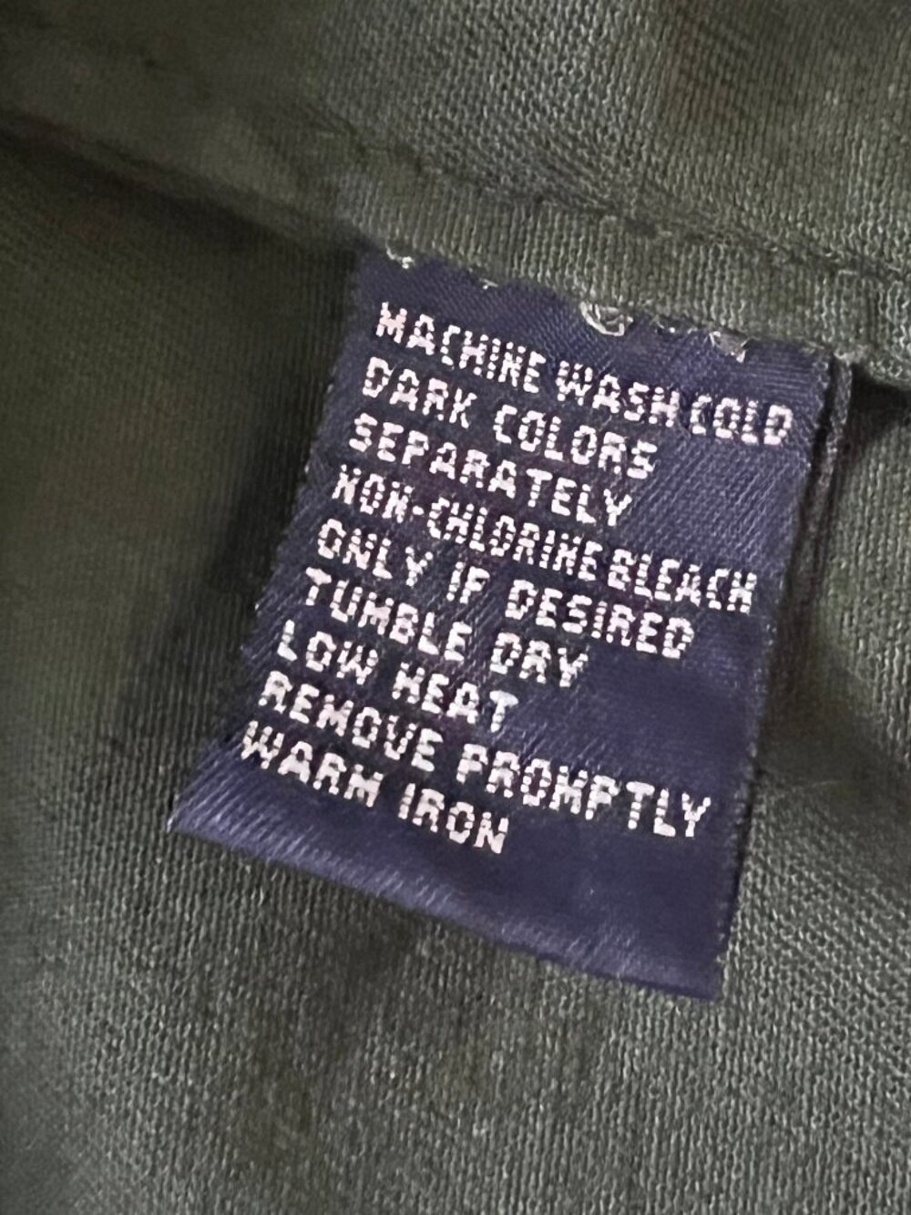 Vintage Ralph Laugher Chaps Bomber Jacket Oversized Preppy 100% Cotton Twill XL - Picture 9 of 11